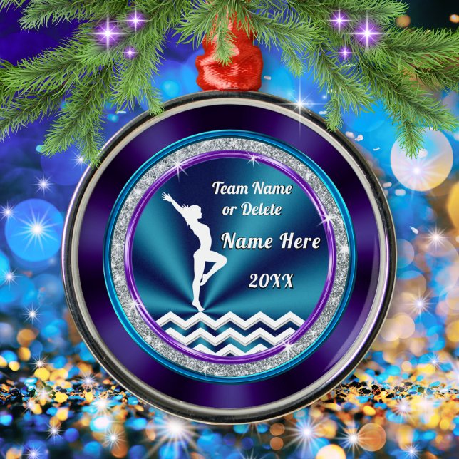 Super mignonne Gymnastique Ornements de Noël (Gymnastics Christmas Ornaments. Personalized Gymnastics Gifts. Gifts for Gymnasts. Gymnastics Team.)