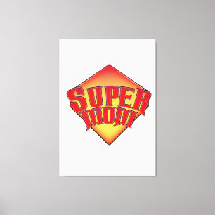 Super Mom Canvas Print