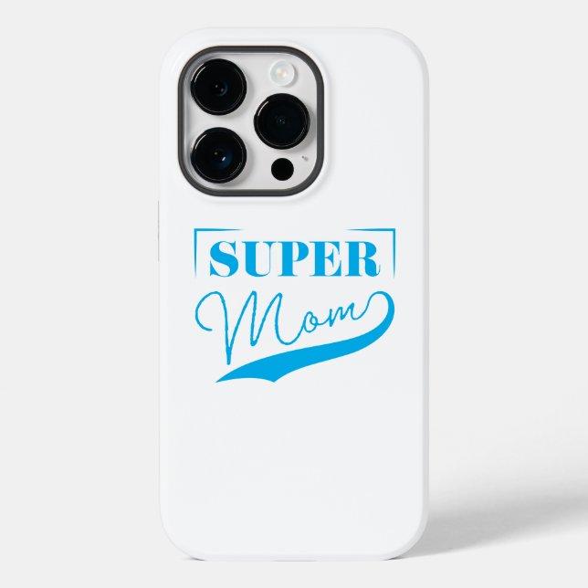 Super Mom Case-Mate iPhone Case (Back)