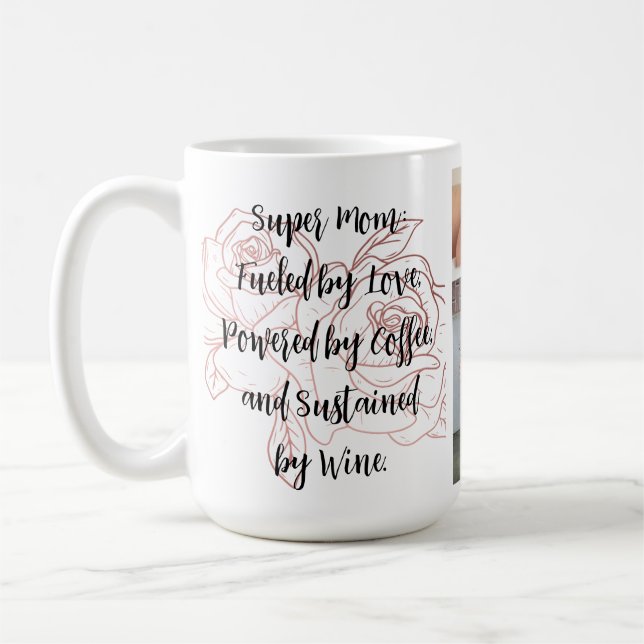 Super Mom Coffee Mug (Left)