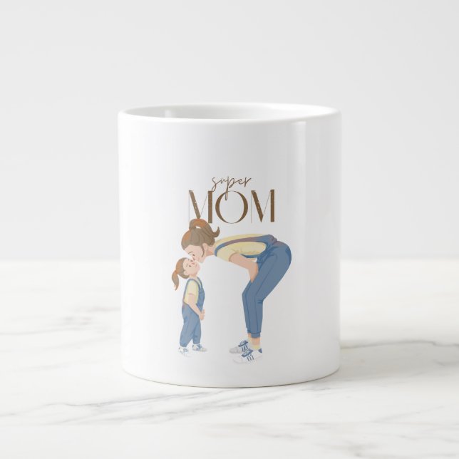 super mom coffee mug (Front)