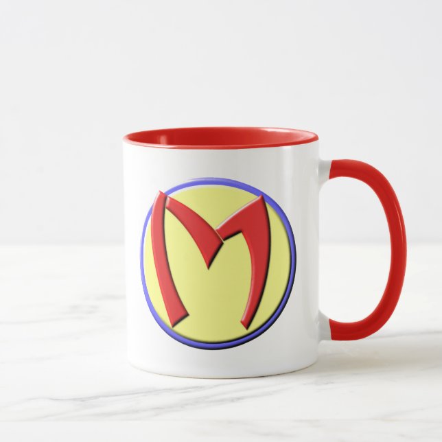 Super Mom Emblem Mug (Right)