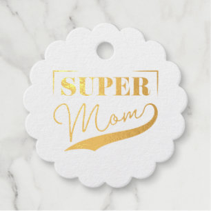 Super Mom Favour Tags