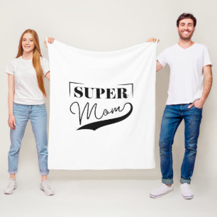 Super Mom Fleece Blanket