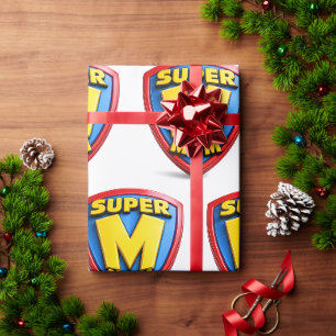Super Mom Gifts for Super Moms Wrapping Paper