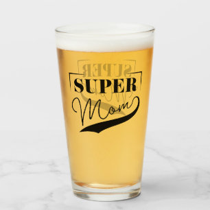 Super Mom Glass