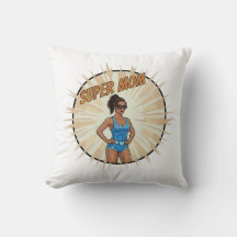 Super Mom Hero Comic Book Style Mother's Day Gift