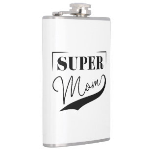 Super Mom Hip Flask