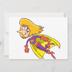 Super Mom Invitations