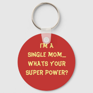 Super mom, key chain