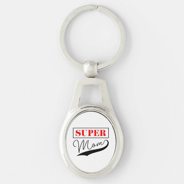 Super Mom Keychain (Front)