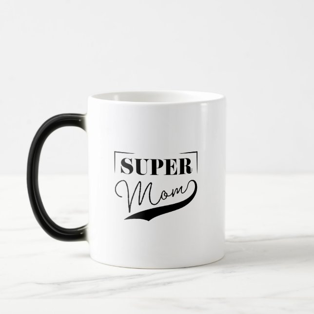 Super Mom Magic Mug (Left)