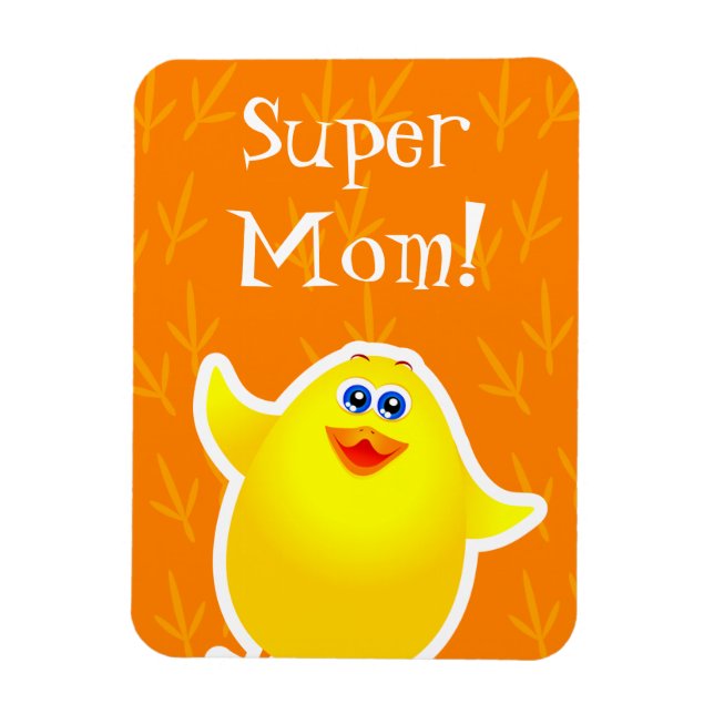 Super Mom! Magnet (Vertical)
