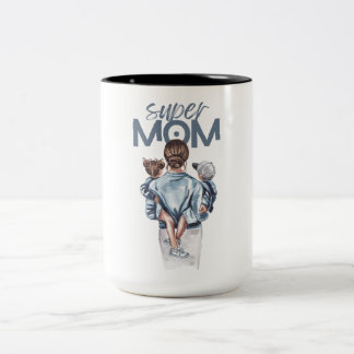 Super MOM Mug pour les cadeaux parentaux