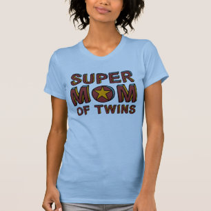 SUPER MOM OF TWINS T-Shirt