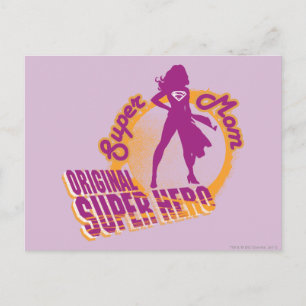 Super Mom Original Super Hero Postcard