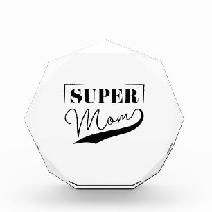 Super Mom Photo Block