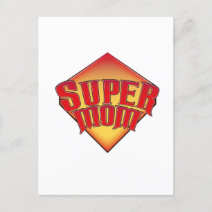 Super Mom Postcard