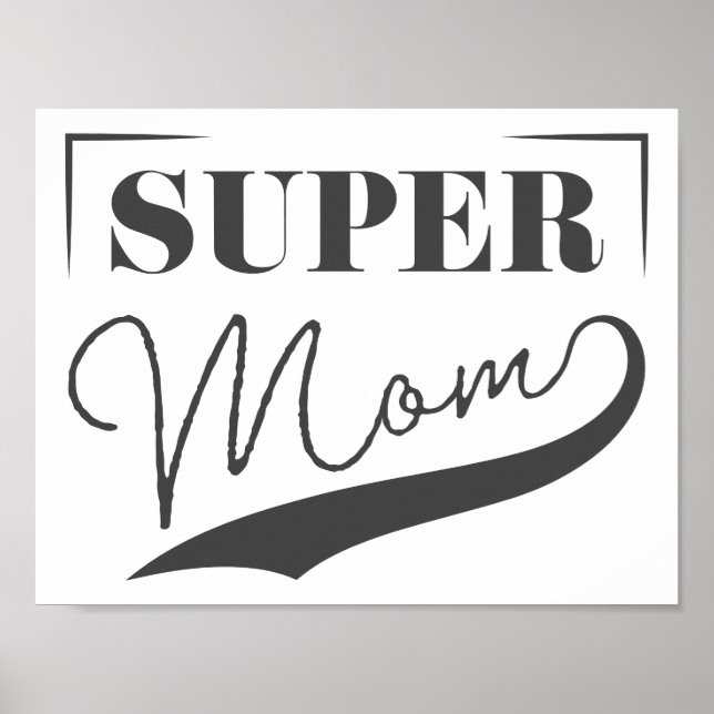 Super Mom Poster (Front)