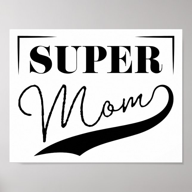 Super Mom Poster (Front)