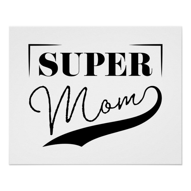 Super Mom Poster (Front)