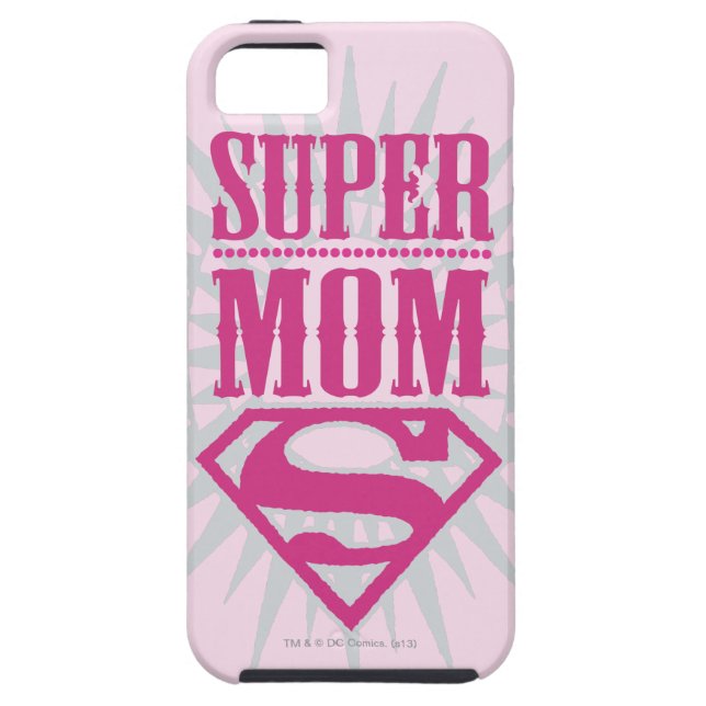 Super Mom Starburst Case-Mate iPhone Case (Back)