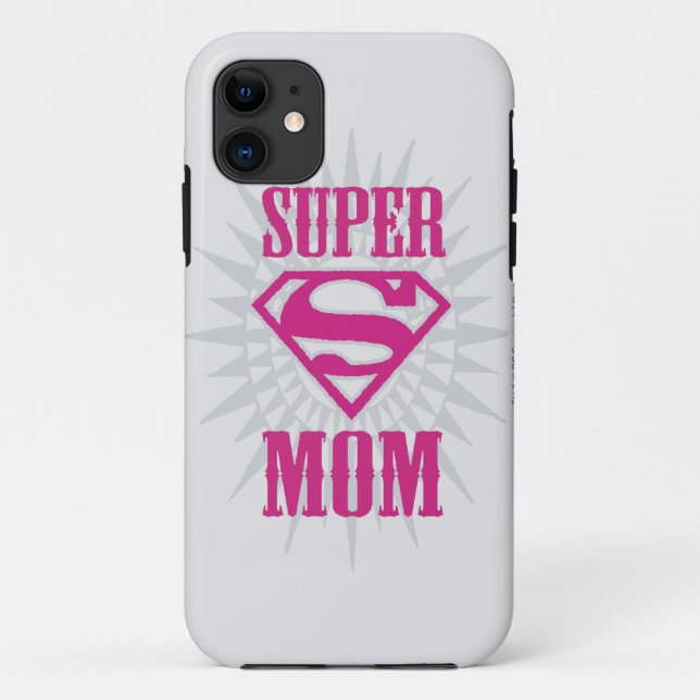 Super Mom Starburst Case-Mate iPhone Case (Back)