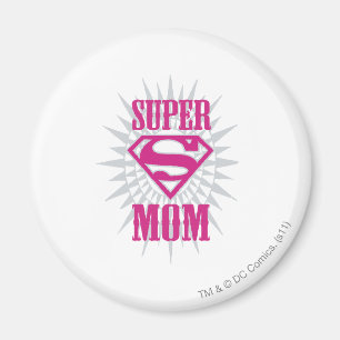 Super Mom Starburst Magnet