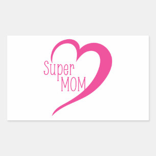 Super mom sticker
