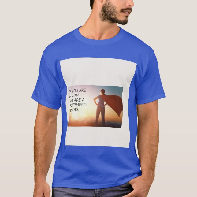 Super Moms Rock friends T-Shirt (Front)