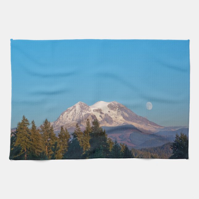 Super Moon 2014 Kitchen Towel (Horizontal)