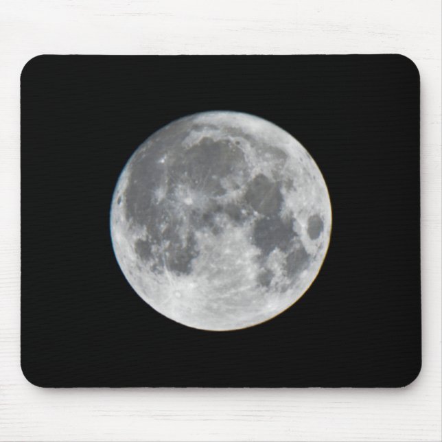 Super Moon | Mendota Heights Minnesota Mouse Pad (Front)