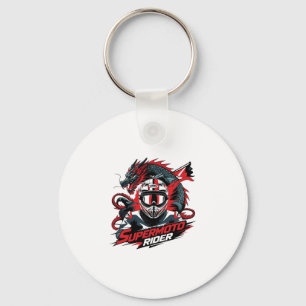 Super Moto Rider � Motorcycle  Keychain