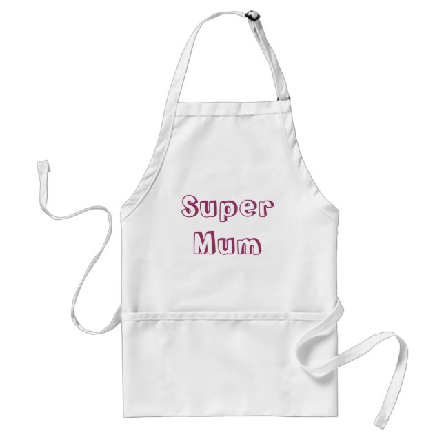 Super Mum apron (Front)