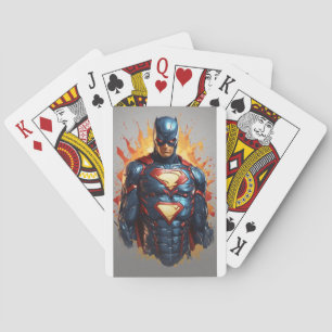 Super natural power hero superheroes  playing cards