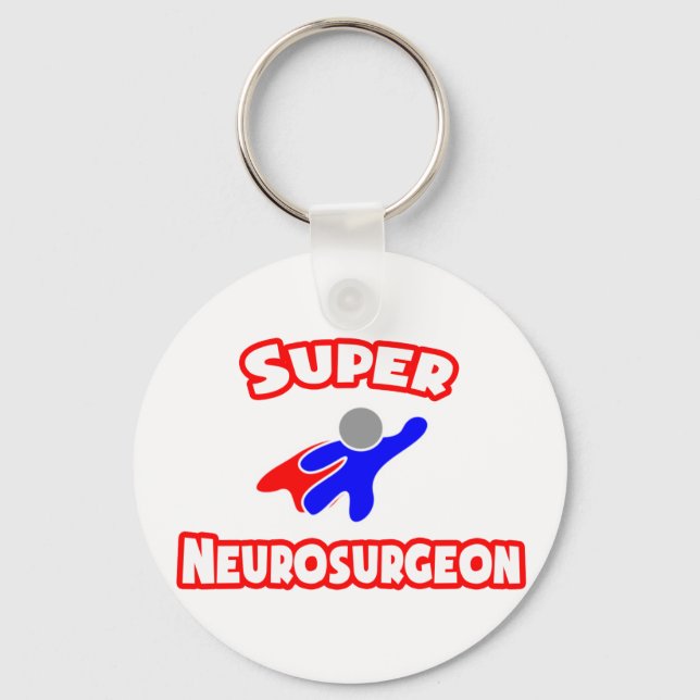 Super Neurosurgeon Keychain (Front)