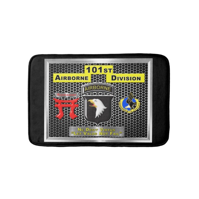 Super New Design-101st Airborne Division Bath Mat (Front)
