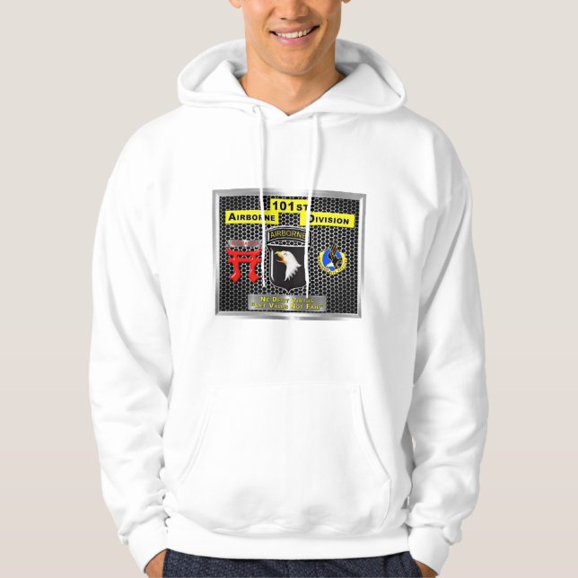 Super New Design of  101st Airborne Division Hoodie (Front)