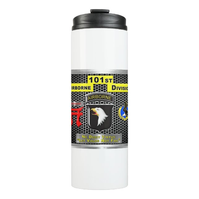 Super New Design of 101st Airborne Division Thermal Tumbler (Front)