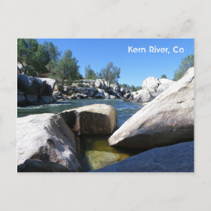 Super Nice Kern River Postcard! Postcard