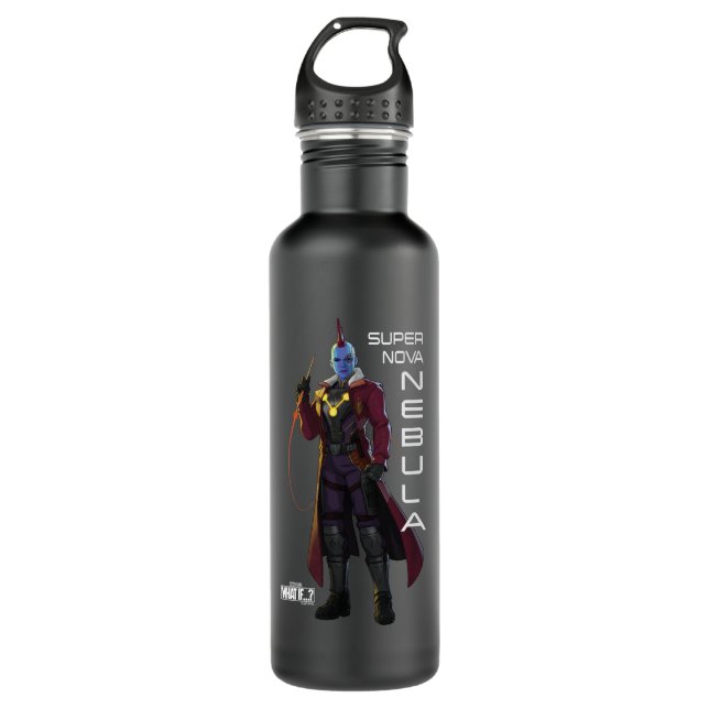 Super Nova Nebula 710 Ml Water Bottle (Front)