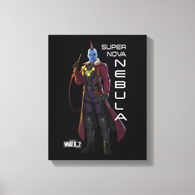 Super Nova Nebula Canvas Print (Front)