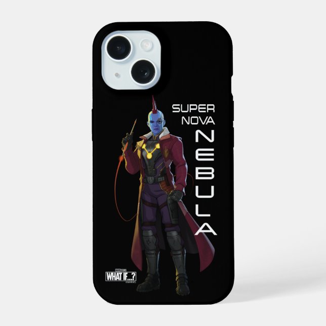 Super Nova Nebula iPhone 15 Case (Back)