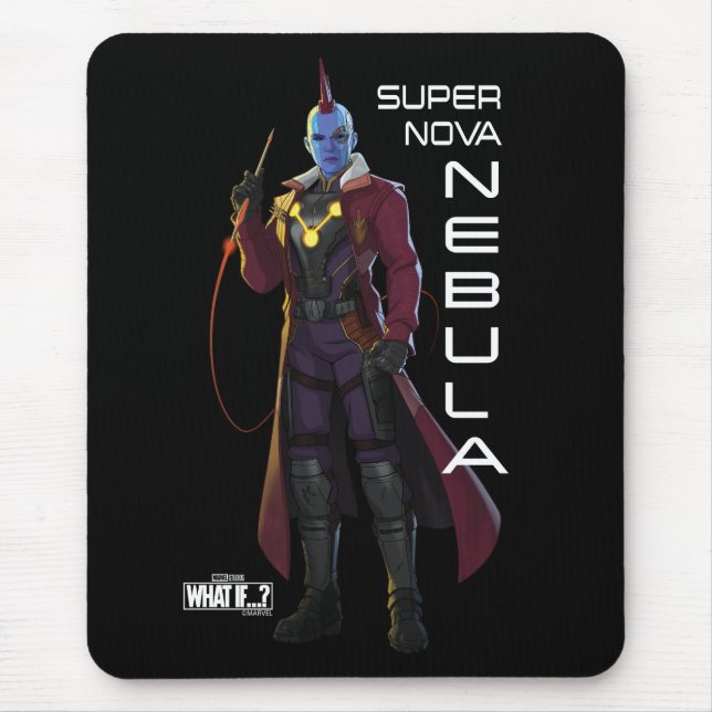 Super Nova Nebula Mouse Pad (Front)
