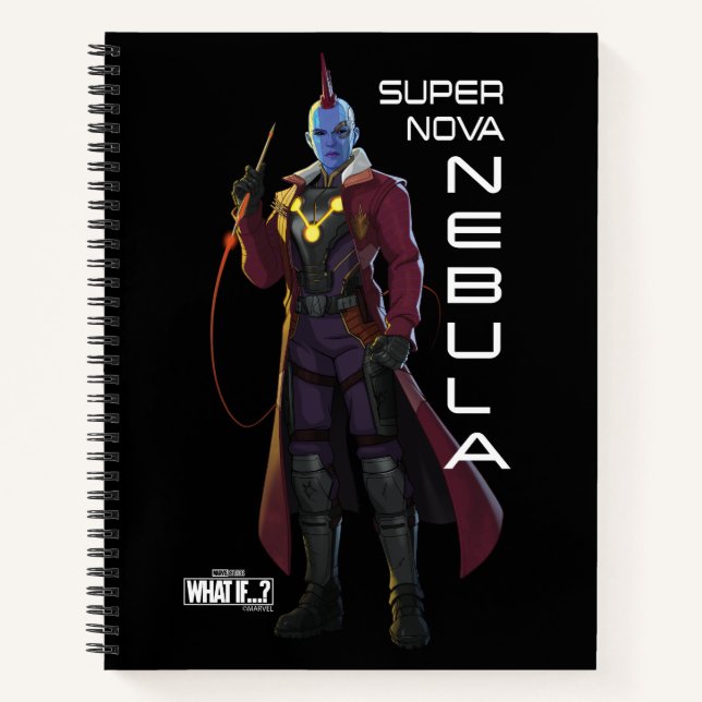 Super Nova Nebula Notebook (Front)