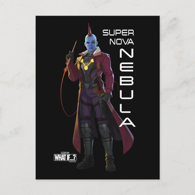 Super Nova Nebula Postcard (Front)