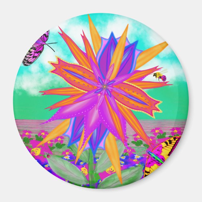 Super Nova Orchid by Power Flower Magnet (Front)