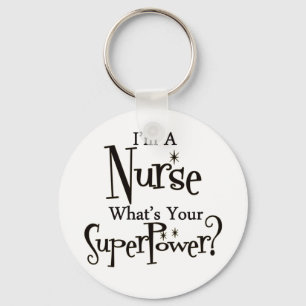Super Nurse Keychain