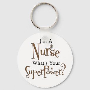 Super Nurse Keychain