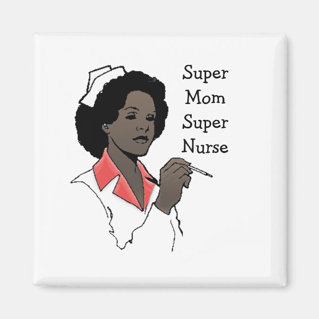 Super Nurse  Magnet (Front)